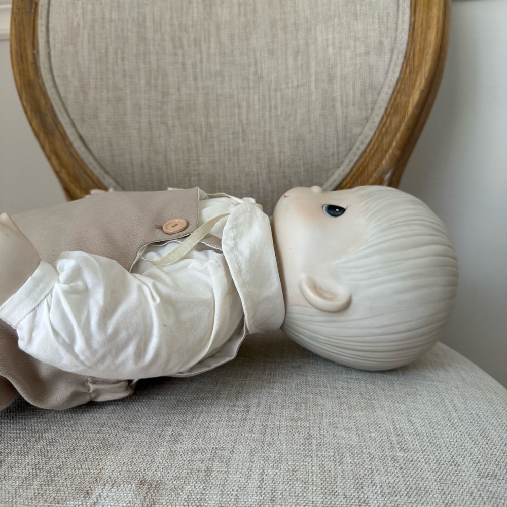 Precious Moments Porcelain Mikey Doll - Picture 10 of 11